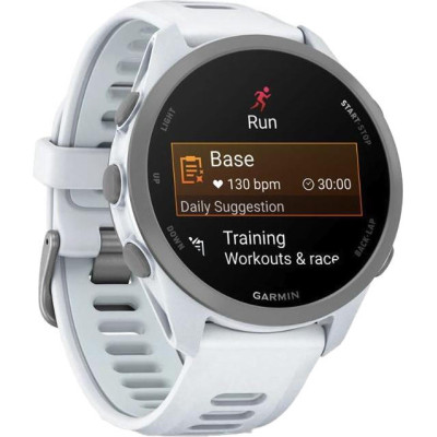 Garmin Forerunner 170 Whitestone with Whitestone/Cloud Blue Band (010-03920-01)