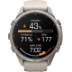 Garmin Fenix 9 Pro 43mm Titanium with Fog Gray/Dark Sandstone Silicone Band (010-04335-85/86)