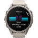 Garmin Fenix 9 Pro 43mm Titanium with Fog Gray/Dark Sandstone Silicone Band (010-04335-85/86)
