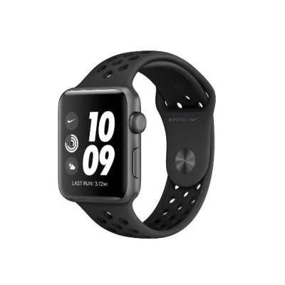 Apple Watch Series 3 Nike+ 42mm GPS Space Gray Aluminum Case with Anthracite/Black Nike Sport Band (MTF42)