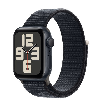 Apple Watch SE 2 (2023) GPS + Cellular 40mm Midnight Aluminium Case with Midnight Sport Loop (MERGE3)