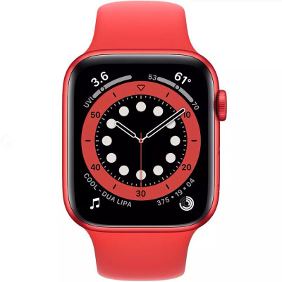 Apple Watch Series 6 GPS + Cellular 40mm (PRODUCT)RED Aluminum Case w. (PRODUCT)RED Sport B. (M02T3)