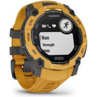 Garmin Instinct 3 50mm Solar Sunburst with Sunburst/Gray Band (010-02935-02/42)