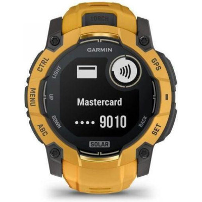 Garmin Instinct 3 50mm Solar Sunburst with Sunburst/Gray Band (010-02935-02/42)