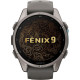 Garmin Fenix 9 43mm Titanium with Pebble Gray Silicone Band (010-04761-10/11)