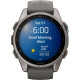 Garmin Fenix 9 43mm Titanium with Pebble Gray Silicone Band (010-04761-10/11)