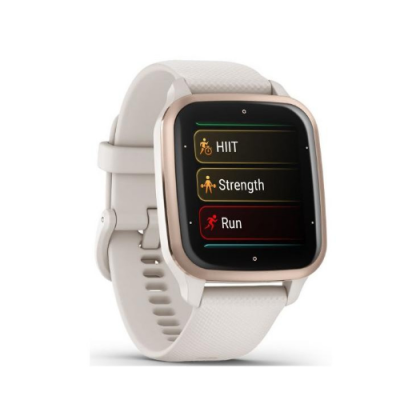 Garmin Venu Sq 2 – Music Edition Peach Gold Al. Bezel w. Ivory Case and S. Band (010-02700-01/11)