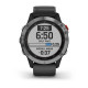 Garmin Fenix 6 Solar Silver with black band (010-02410-00)