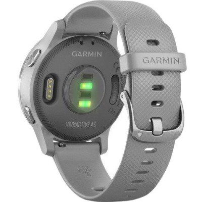 Garmin vivoactive 4S Powder Gray/Silver (010-02172-03/010-02172-01)