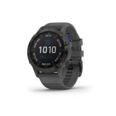 Garmin Fenix 6 Pro Solar Edition Black With Gray Band (010-02410-11/10)