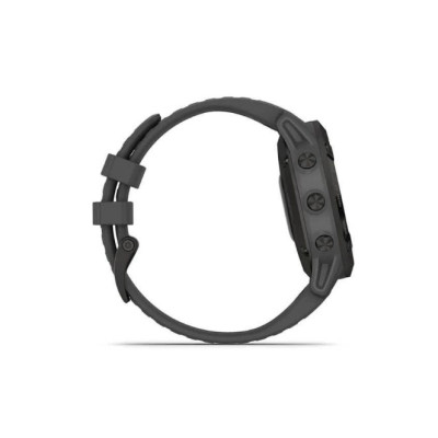 Garmin Fenix 6 Pro Solar Edition Black With Gray Band (010-02410-11/10)