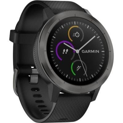 Garmin Vivoactive 3 Black with Slate Hardware (010-01769-12)