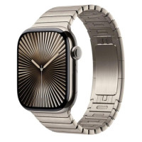 Apple Watch Series 10 GPS + Cellular 46mm Natural Titanium Case w. Natural Link Bracelet (MX163+MXMF3)