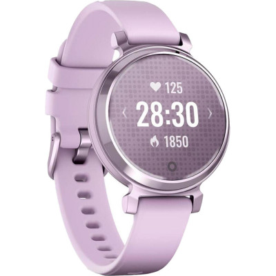 Garmin Lily 2 Metallic Lilac with Lilac Silicone Band (010-02839-01/21)