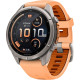 Garmin Fenix 9 Pro inReach 43mm Titanium with Shell Pink/Autumn Orange Silicone Band (010-04335-00/01)