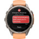 Garmin Fenix 9 Pro inReach 43mm Titanium with Shell Pink/Autumn Orange Silicone Band (010-04335-00/01)