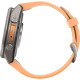 Garmin Fenix 9 Pro inReach 43mm Titanium with Shell Pink/Autumn Orange Silicone Band (010-04335-00/01)