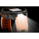 Garmin Fenix 9 Pro inReach 43mm Titanium with Shell Pink/Autumn Orange Silicone Band (010-04335-00/01)