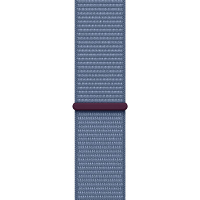 Apple Watch SE2 (2023) GPS + Cellular 40mm Silver Aluminium Case with Winter Blue Sport Loop - (MRGQ3)
