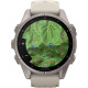 Garmin Fenix 9 43mm Titanium with Fog Gray Silicone Band (010-04761-00/01)