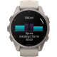 Garmin Fenix 9 43mm Titanium with Fog Gray Silicone Band (010-04761-00/01)