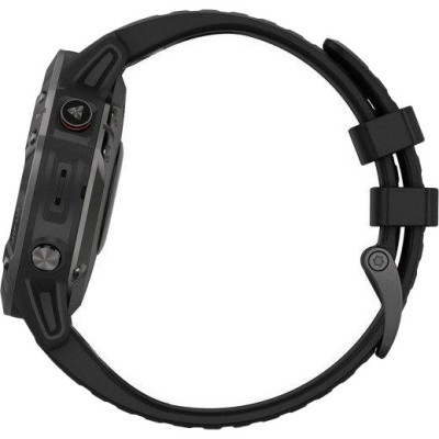 Garmin Fenix 6 Sapphire Carbon Grey DLC with Black Band (010-02158-11)