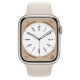 Apple Watch Series 8 GPS + Cellular 45mm Starlight Aluminum Case with Starlight Sport Band (MNK73)