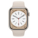 Apple Watch Series 8 GPS + Cellular 45mm Starlight Aluminum Case with Starlight Sport Band (MNK73)