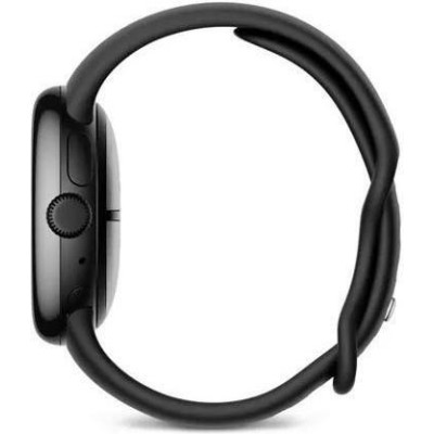 Google Pixel Watch 3 41 mm Wi-Fi Matte Black Aluminum Case/Obsidian Active Band
