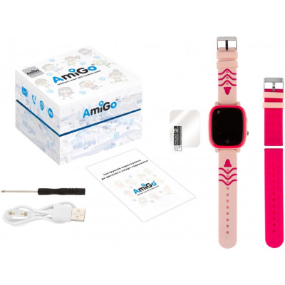 AmiGo GO005 4G WIFI Thermometer Pink