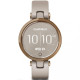 Garmin Lily Rose Gold Bezel with Light Sand Case and Silicone Band (010-02384-11)