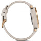 Garmin Lily Rose Gold Bezel with Light Sand Case and Silicone Band (010-02384-11)