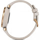 Garmin Lily Rose Gold Bezel with Light Sand Case and Silicone Band (010-02384-11)