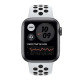 Apple Watch Nike SE GPS + Cellular 44mm Space Gray Aluminum w. Pure Platinum/Black Nike Sport B. (MYYP2)