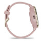 Garmin Venu 3s Soft Gold Stainless Steel Bezel with Dust Rose Case and Silicone Band (010-02785-53)