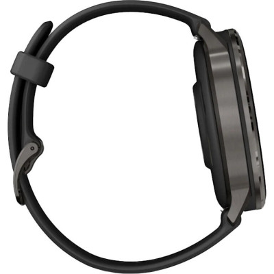 Garmin Venu 4 45 mm Slate with Black Silicone Band (010-03014-00/40)
