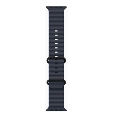 Apple Watch Ultra 2 Black Titanium Case with Navy Ocean Band (MYPA3)