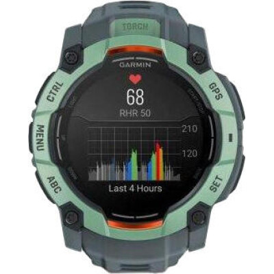 Garmin Instinct 3 50mm AMOLED Neo Tropic with Twilight Band (010-03020-01)
