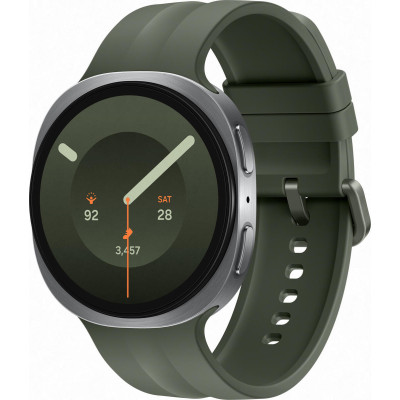 Samsung Galaxy Watch9 Silver Bluetooth 44mm Sport Band Olive M/L (SM-L350NZSA)