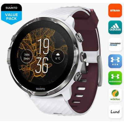 Suunto 7 White Burgundy (SS050380000)
