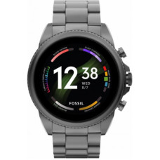 Fossil Gen 6 44mm Smoke Stainless Steel (FTW4059)