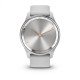 Garmin Vivomove Trend Silver S. Steel Bezel w. Mist Gray Case and S. Band (010-02665-03)