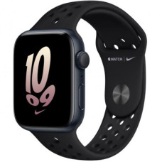 Apple Watch Nike Series 8 GPS 41mm Midnight Aluminum Case w. Black/Black Nike S. Band (MPGN3)