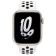 Apple Watch Nike Series 8 GPS 45mm Starlight Aluminum Case w. Summit White/Black Nike S. Band (MPH13)