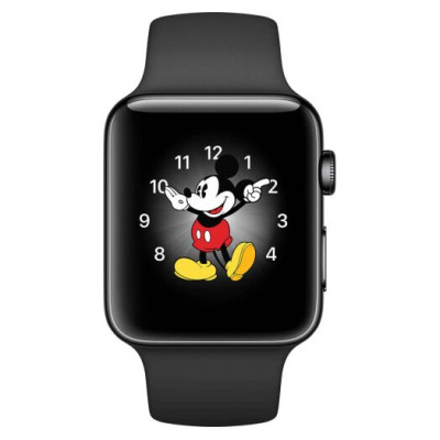 Apple Watch Series 2 42mm Space Black Stainless Steel Case with - Space Black Stainless Steel (MP4A2)