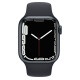 Apple Watch Series 7 GPS 41mm Midnight Aluminium Case with Black S (MKMX3RB/A)