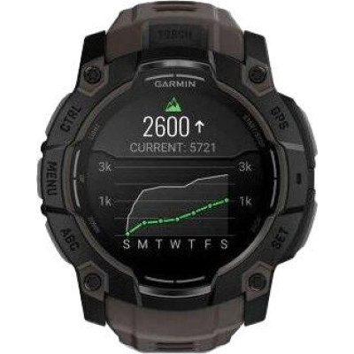 Garmin Instinct 3 50mm AMOLED Black with Charcoal Band (010-03020-00)