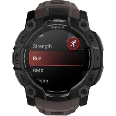 Garmin Instinct 3 50mm AMOLED Black with Charcoal Band (010-03020-00)