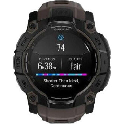 Garmin Instinct 3 50mm AMOLED Black with Charcoal Band (010-03020-00)