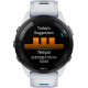 Garmin Forerunner 265 Black Bezel w. Whitestone Case and Whitestone/Tidal Blue S. Band (010-02810-01/11/51)